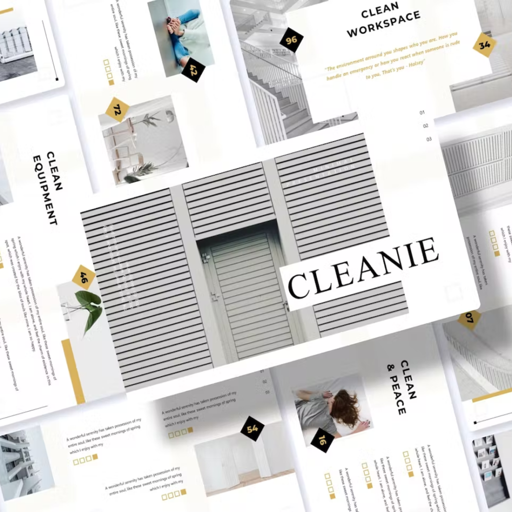 A4 | Focus PowerPoint Template – MasterBundles