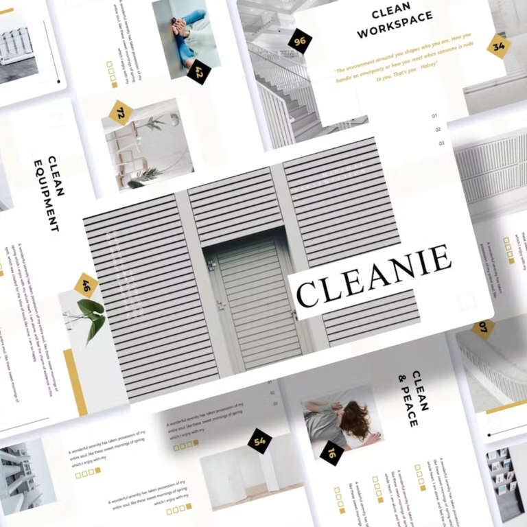 Strategy Minimal PowerPoint Template – MasterBundles