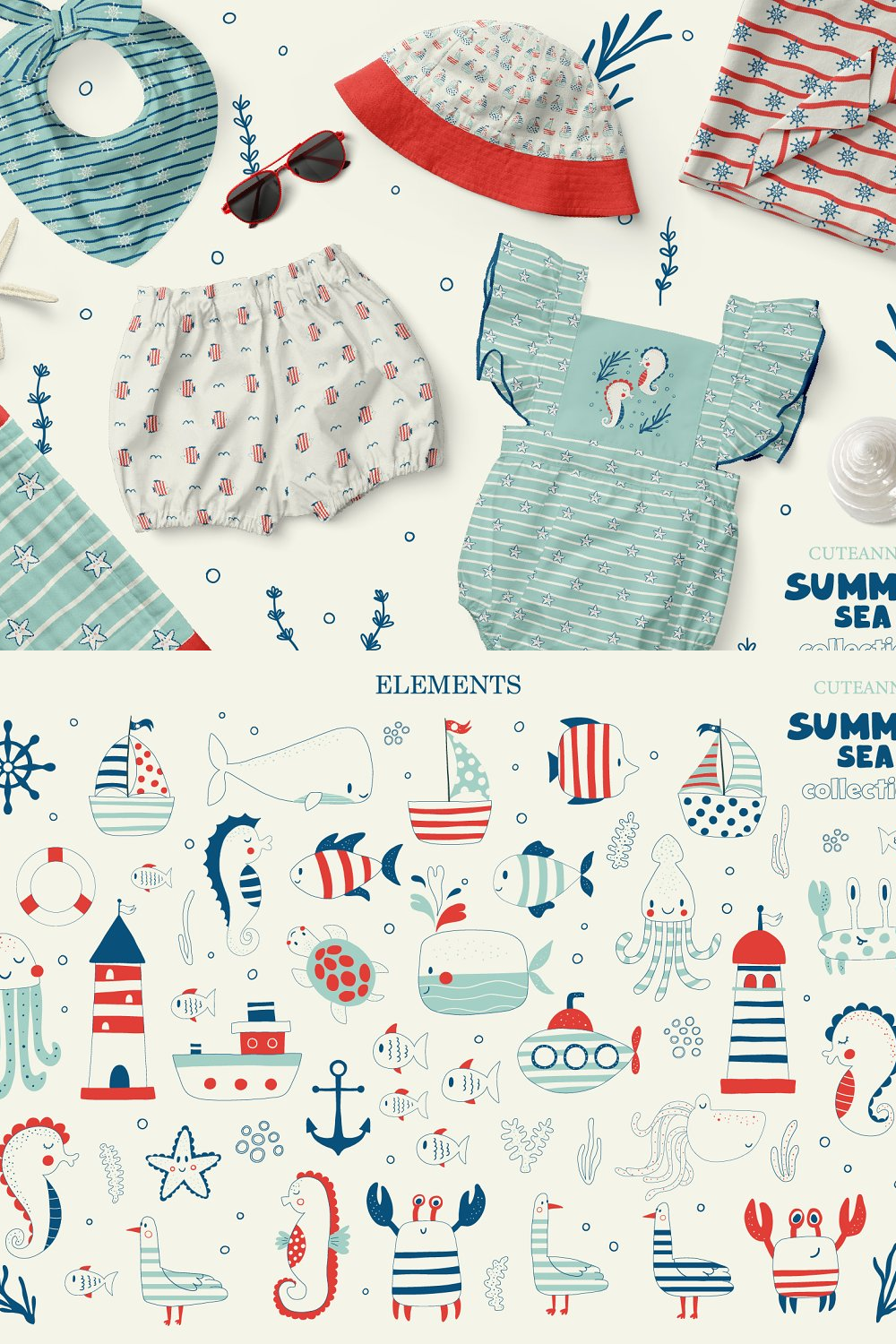 Illustrations cute nautical collection of pinterest.