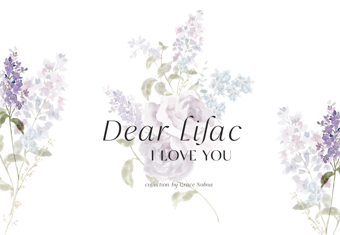 Dear lilac show bouquets.