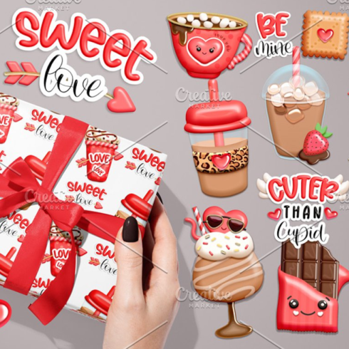 Images preview happy valentines day collection.