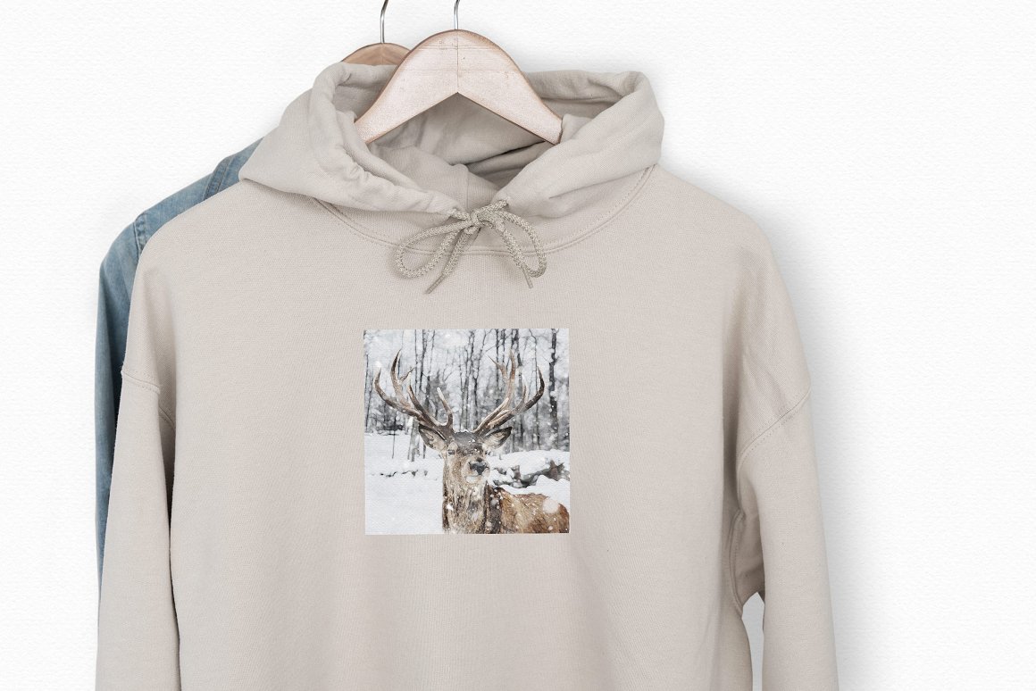 Print on a hoodie and more.