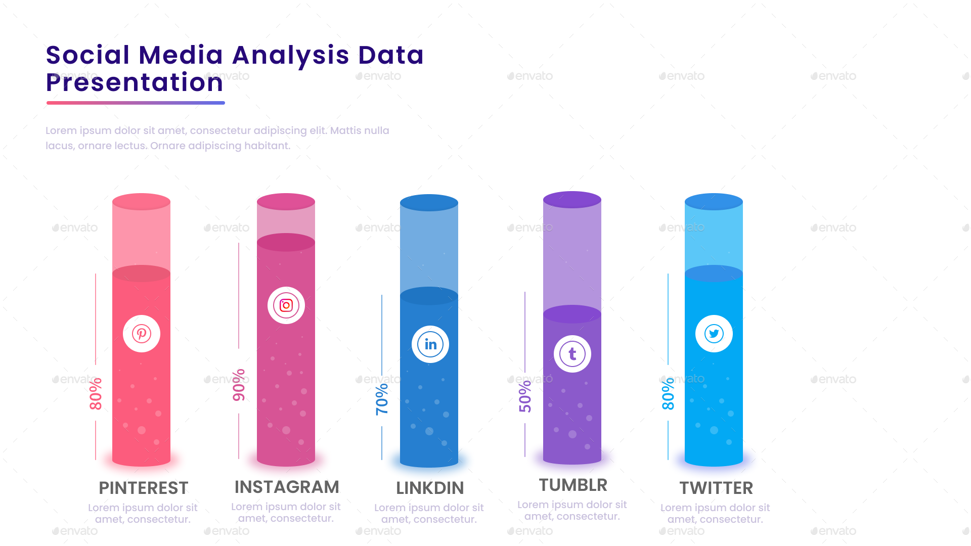 infographic social media analysis data 104