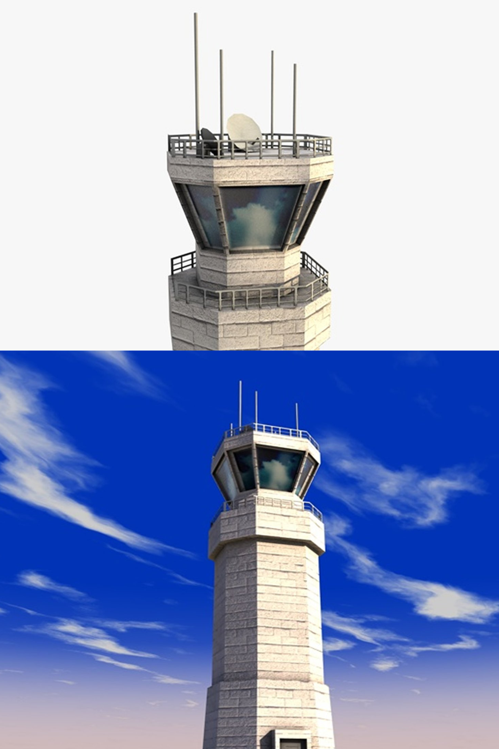 Illustrations low poly airbase control tower of pinterest.