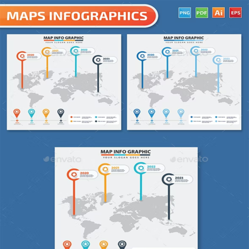 Images preview map infographic design.