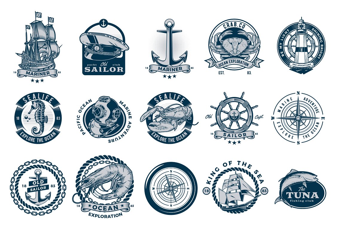 Great icons for the marine theme.