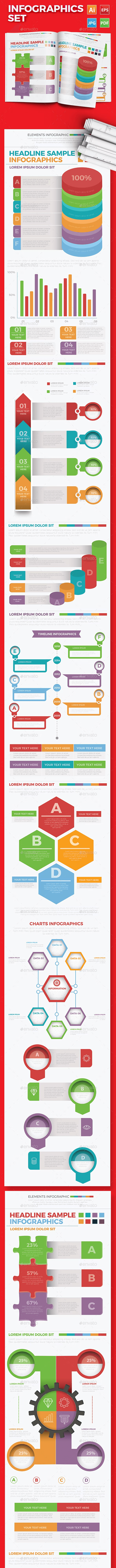 preview infographics set 261