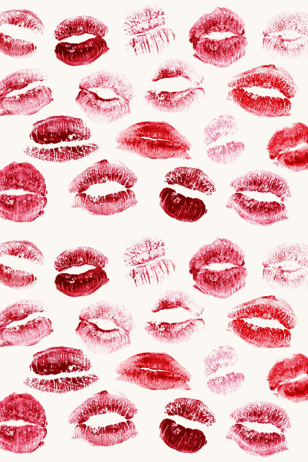 Realistic Lipstick Kisses - Pinterest.