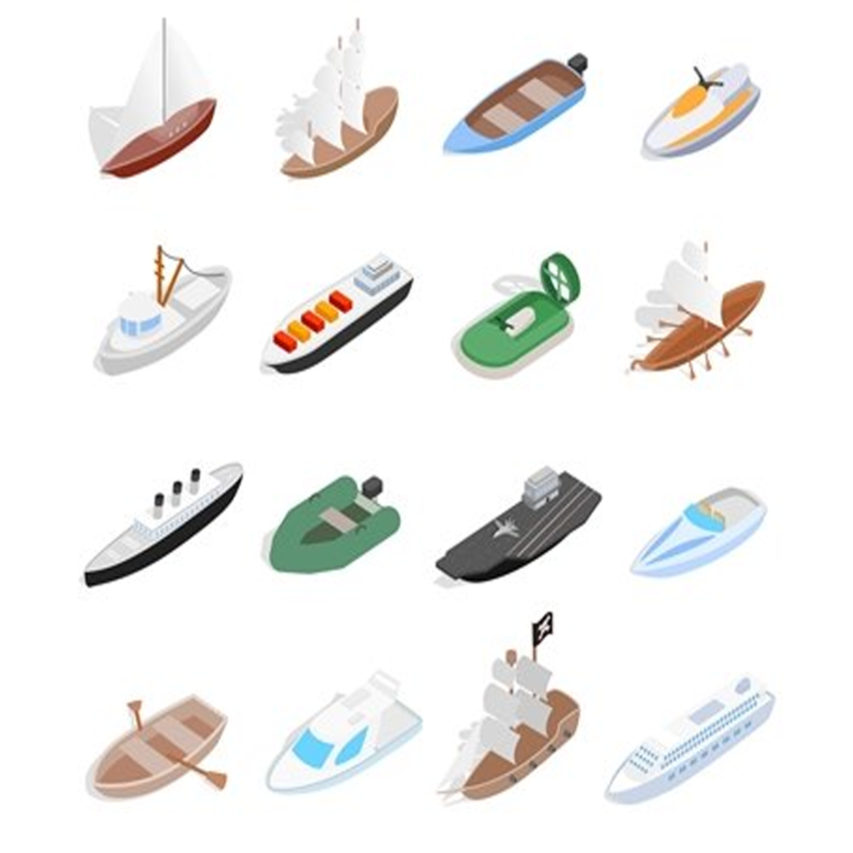 Ship And Boat Icons Set – MasterBundles