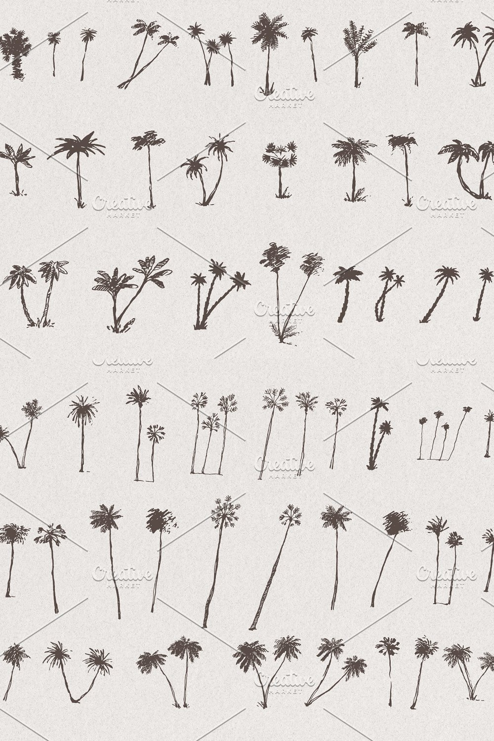 Illustrations silhouettes of palm trees pinterest.