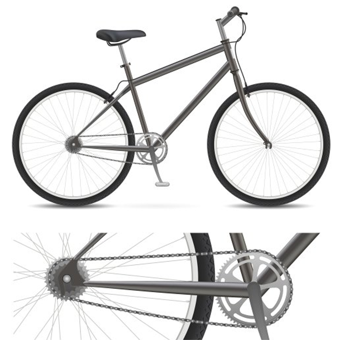 Images preview simple bike.