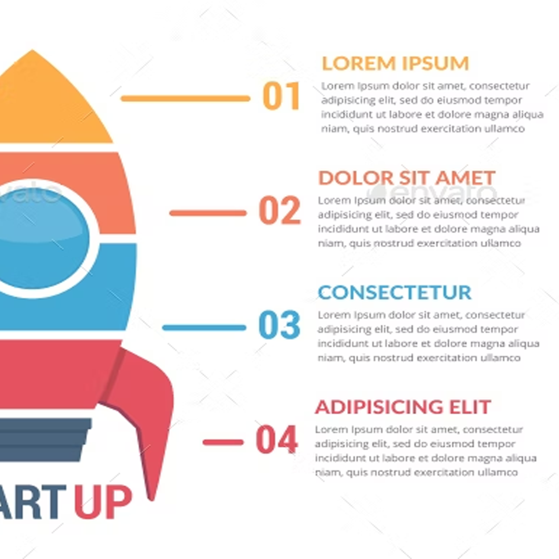 Images preview startup infographics.