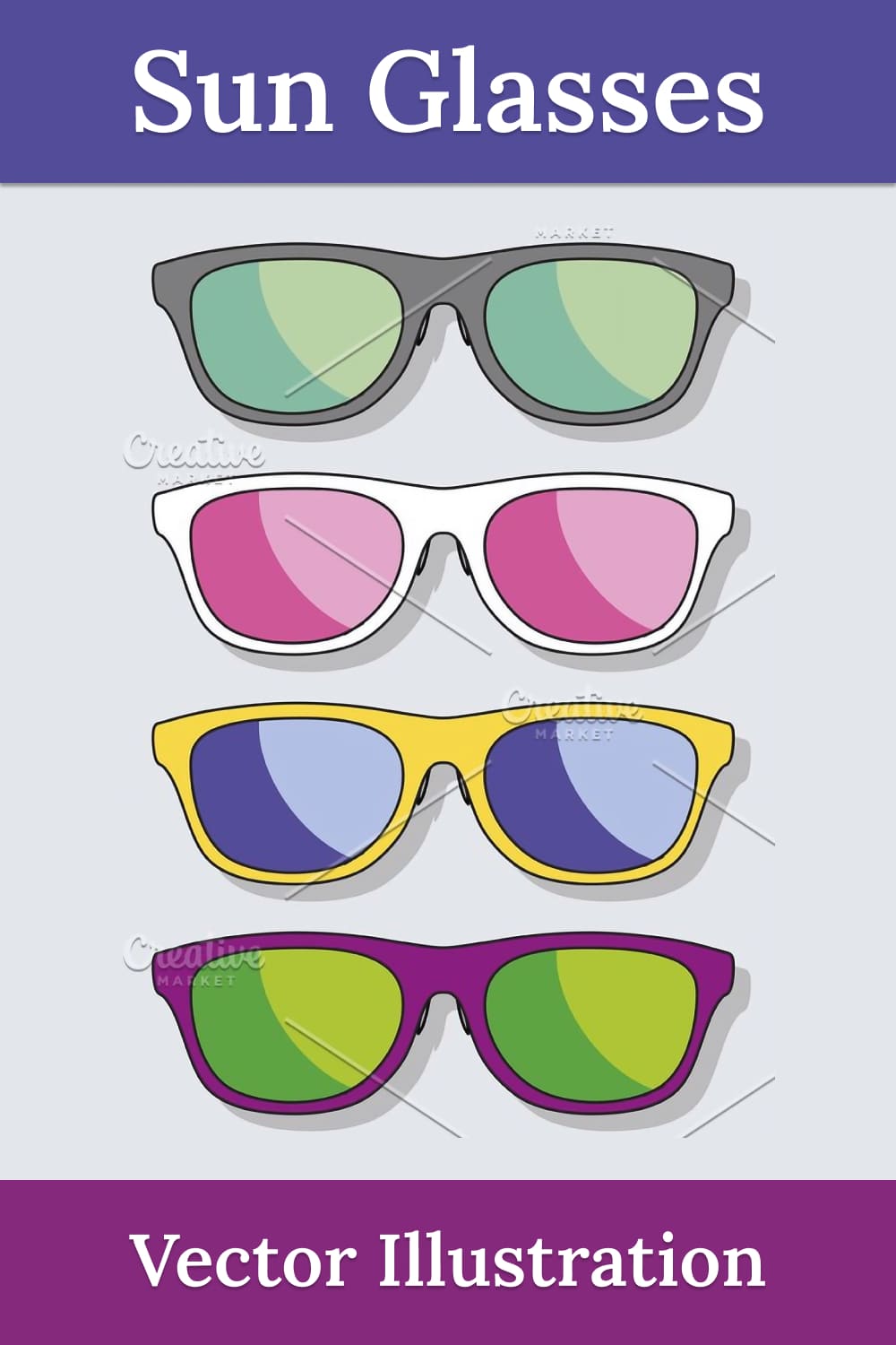 Sun glasses. Spectacles. Sunglasses, image for pinterest.