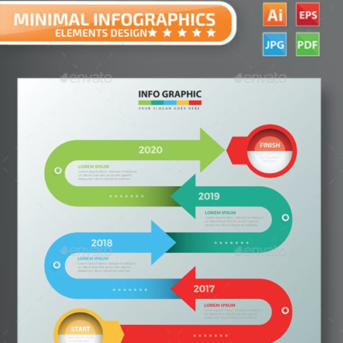 Images preview timeline infographic design.