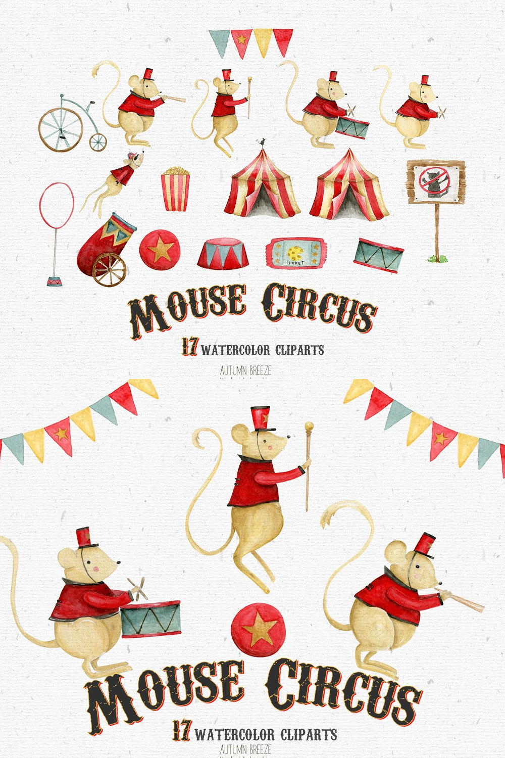 Illustrations watercolor circus clipart of pinterest.