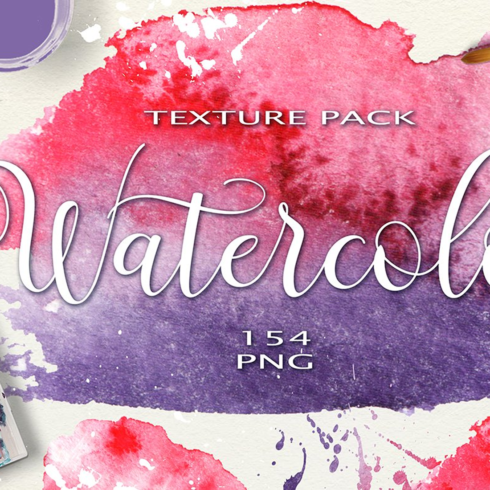 Images preview watercolor texture pack.