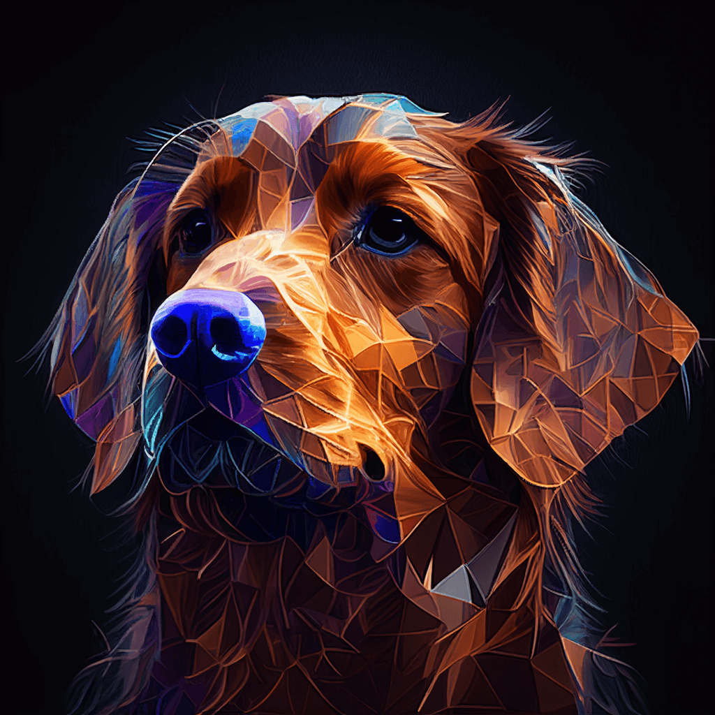 ai generated beautiful dog