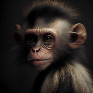 Free AI Generated Monkey – MasterBundles