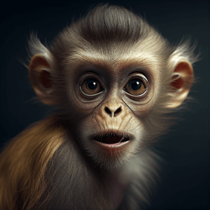 Free AI Generated Monkey – MasterBundles