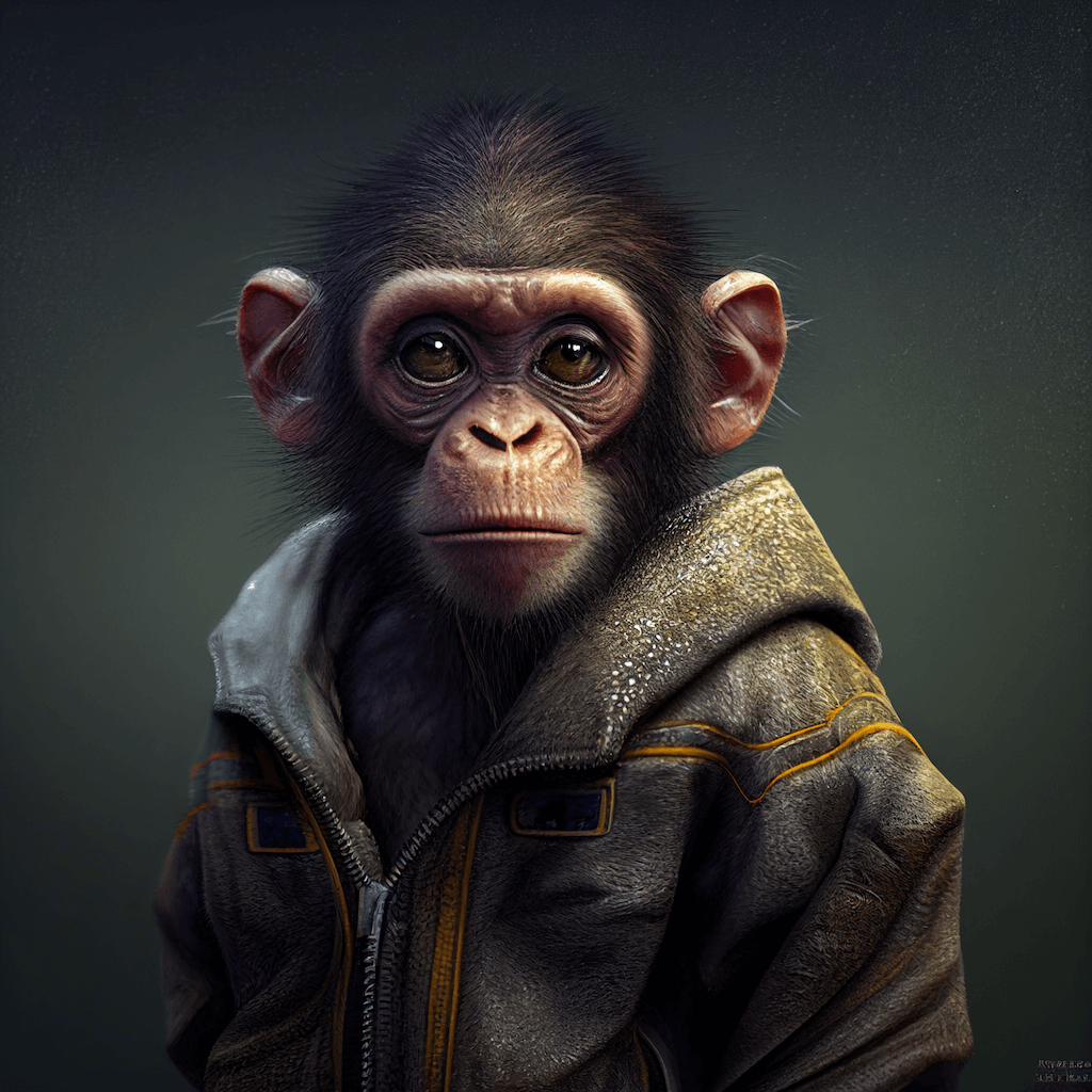 ai generated monkey preview image