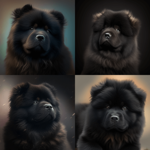 Free chow chow clipart bundle