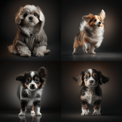 free cute dog stock photo bundle cover image