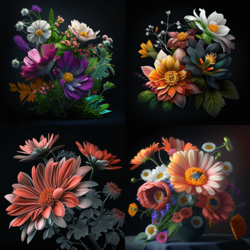 free flowers stock photo set cover image