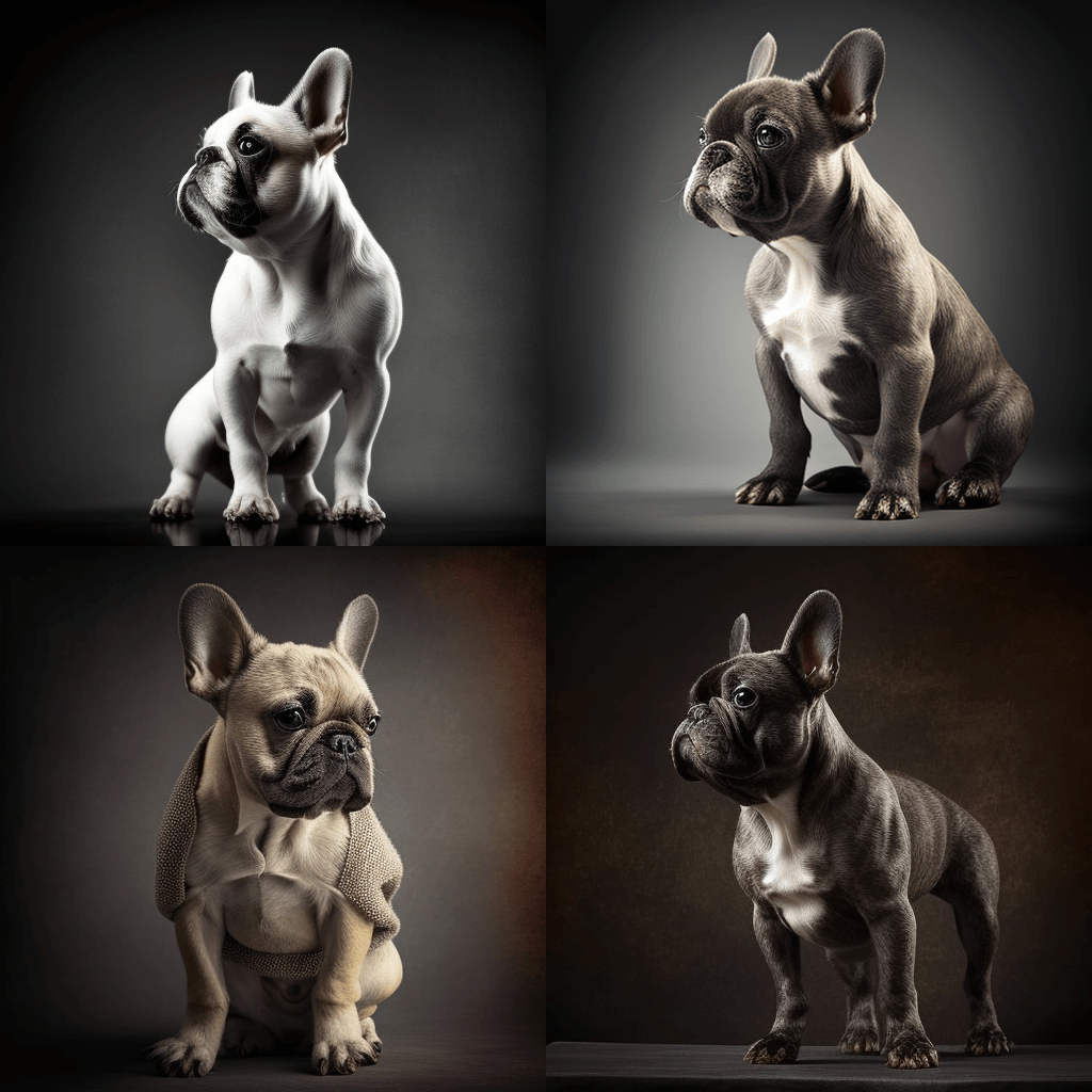 free french bulldog photo bundle cover image