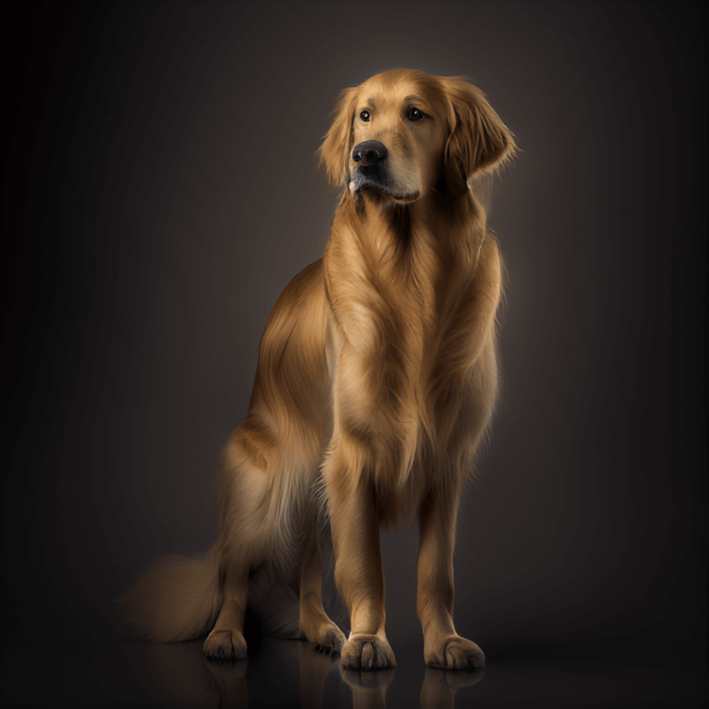 free golden retriever photo bundle preview image