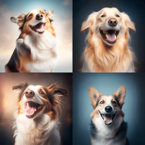 free happy dog stock photo bundle cover image 527