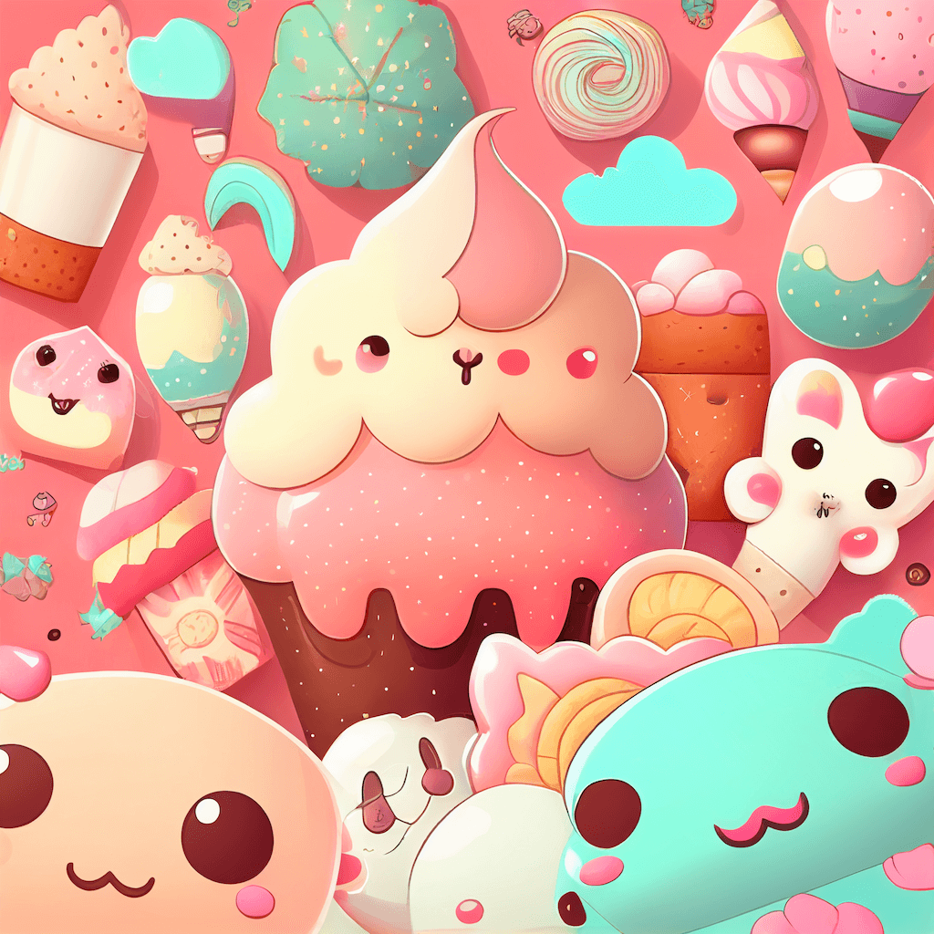 free kawaii backgrounds preview image