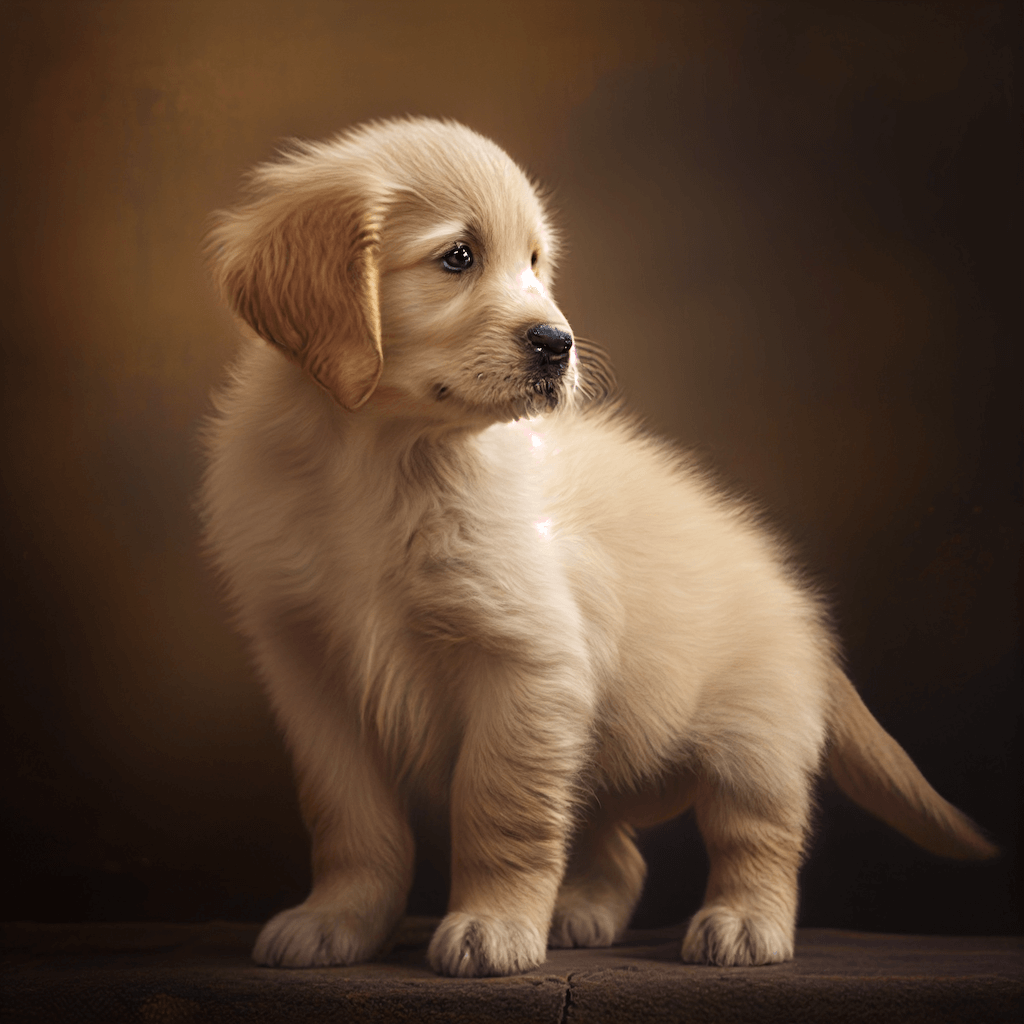 free photo of golden retriever puppy preview image