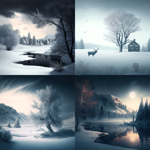 free winter backgrounds cover image