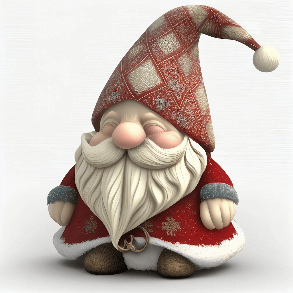 christmas gnome clipart free preview image