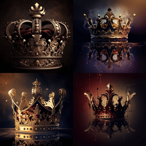 crown clipart free cover image