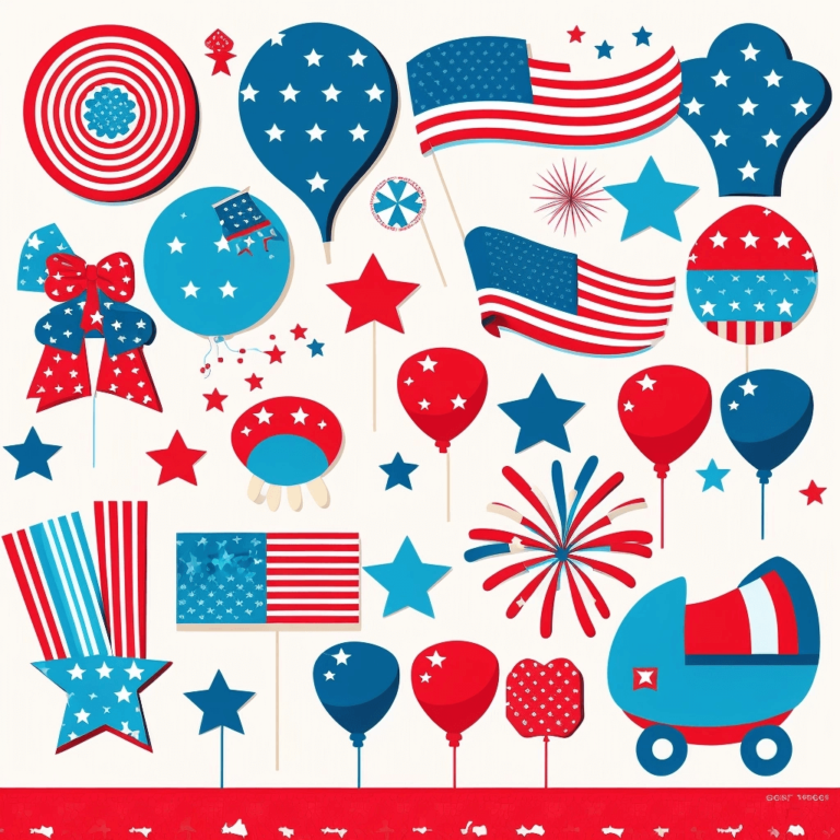 Free 4th Of July Clipart – MasterBundles