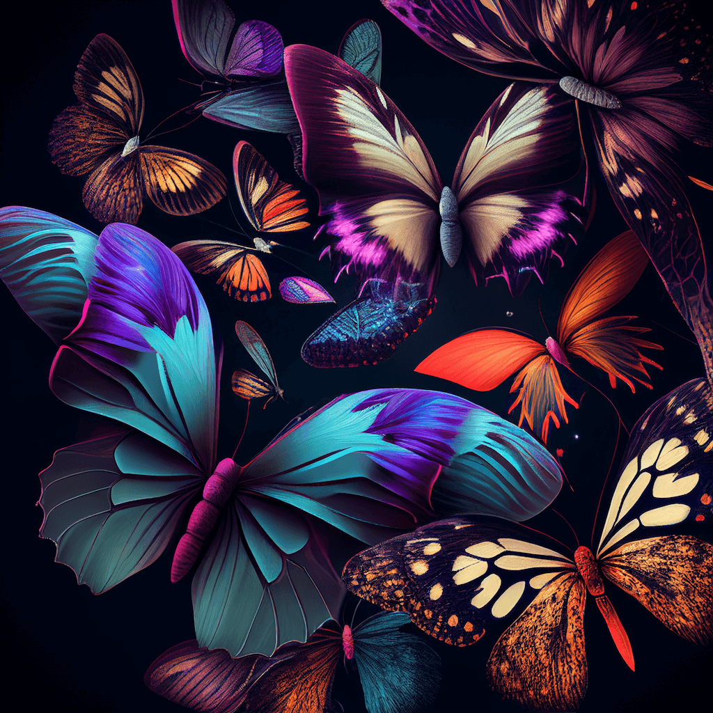 free blue butterfly backgrounds