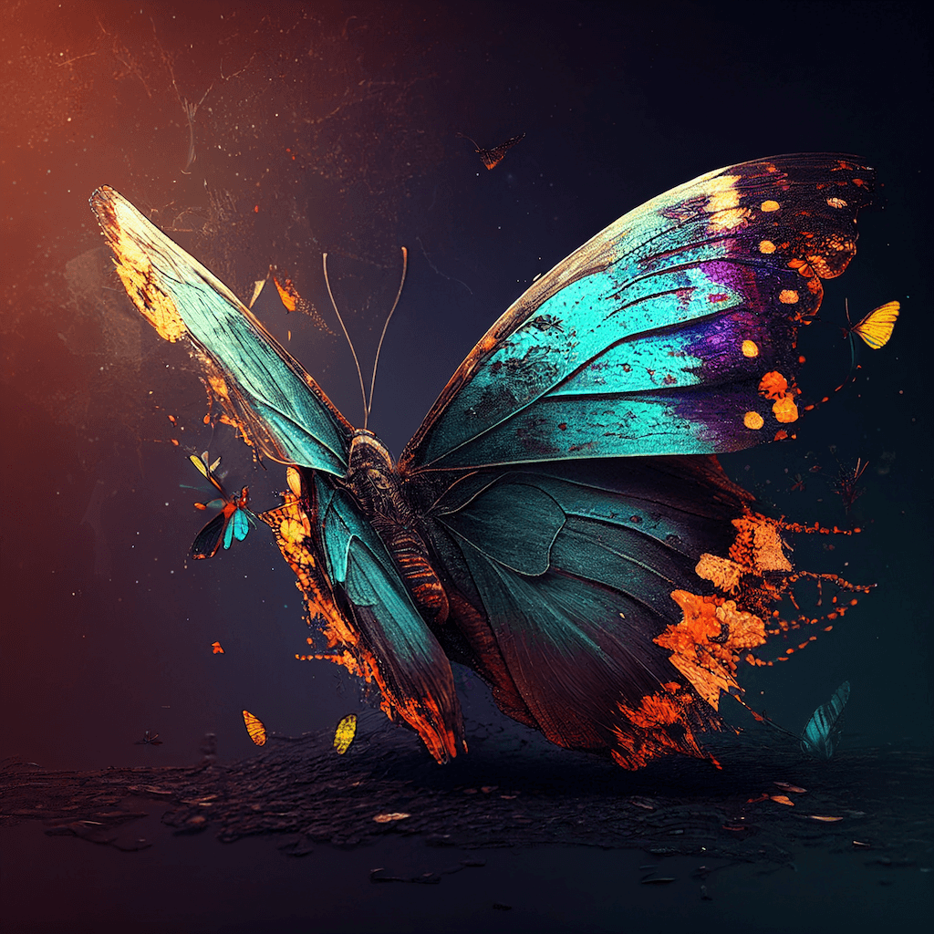 free butterfly backgrounds preview image