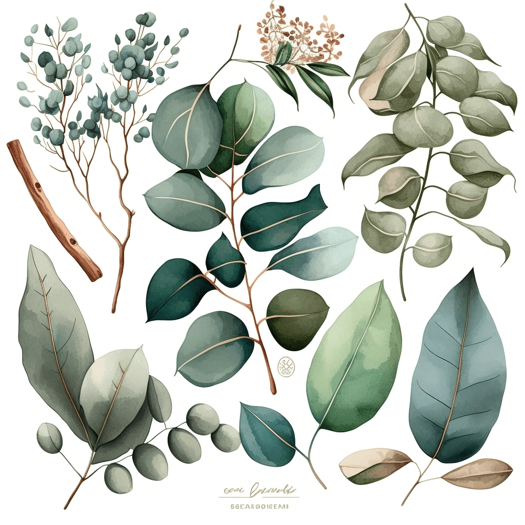 free eucalyptus clipart example image