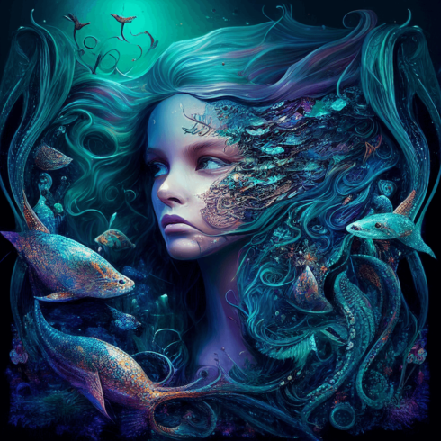 Free Mermaid Backgrounds – MasterBundles