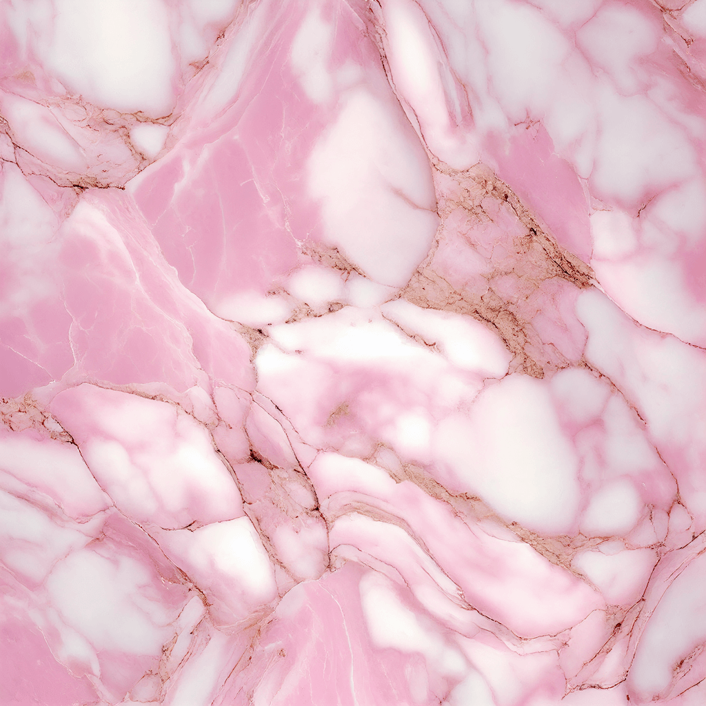 Close up of a pink marble texture.