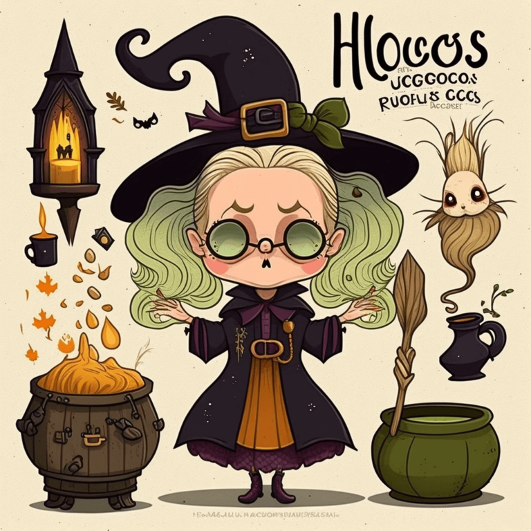 Hocus Pocus Clipart Free Masterbundles 2049