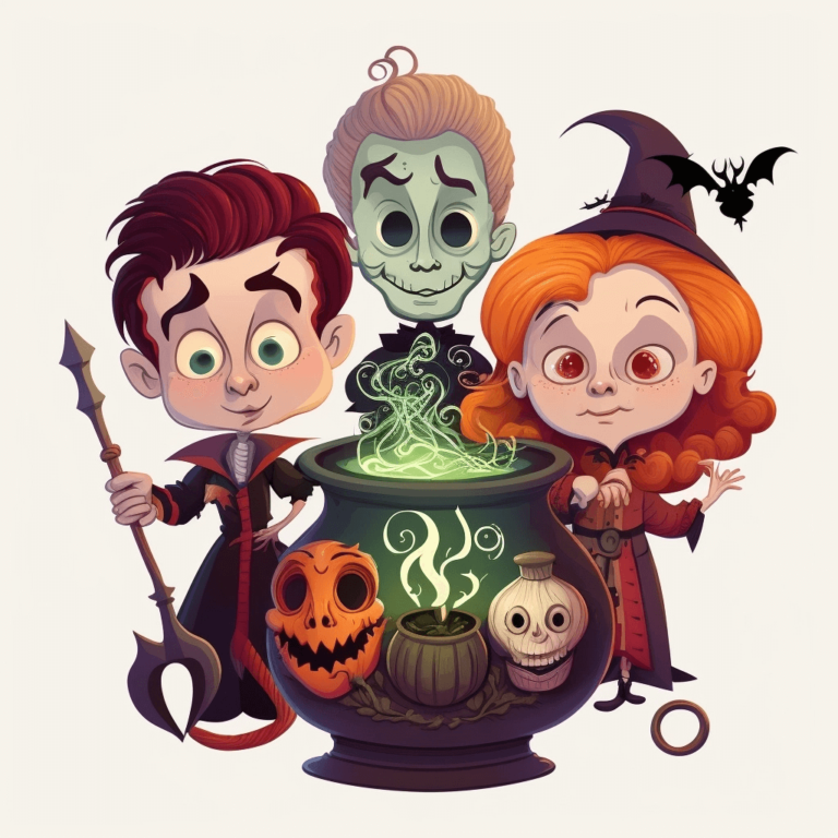 Hocus Pocus Clipart Free Masterbundles 8339