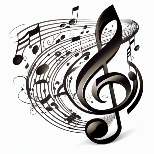 Music Notes Clipart Free – MasterBundles