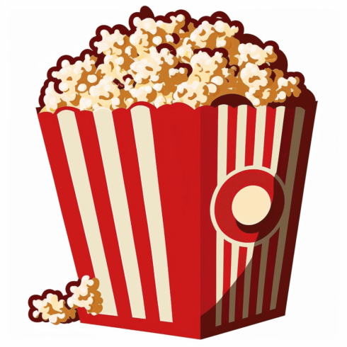 Popcorn Clipart Free – MasterBundles