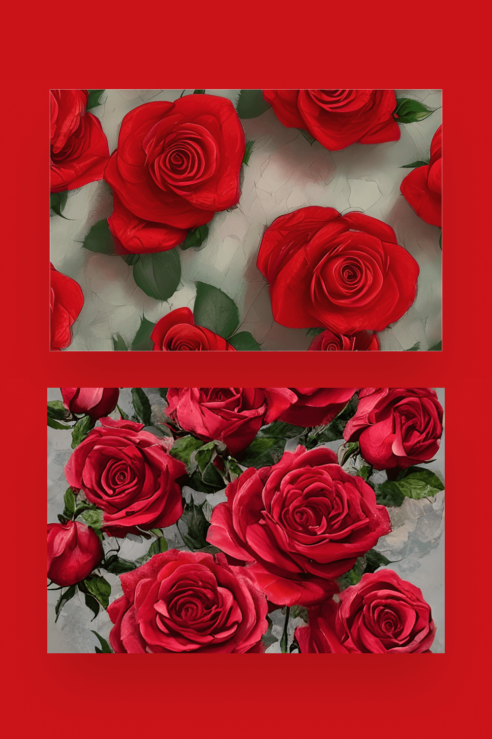 Red Roses Background Bundle Vol