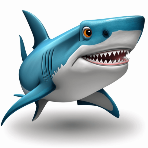 Shark Clipart Free – MasterBundles