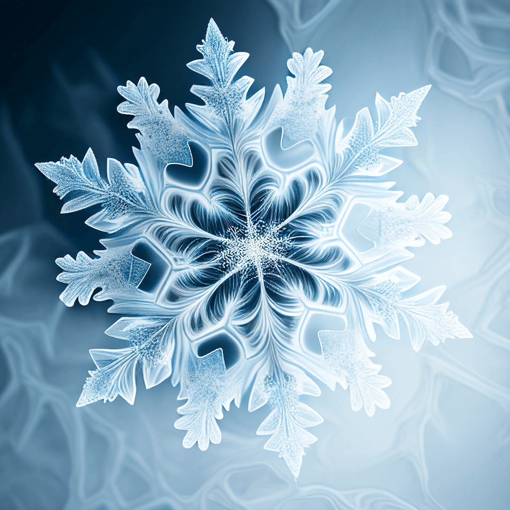 snowflake clipart free example