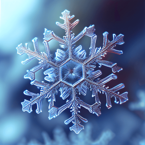 Snowflake Clipart Free – MasterBundles