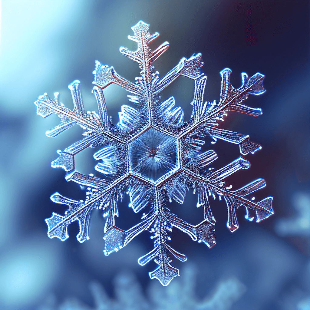 snowflake clipart free preview image
